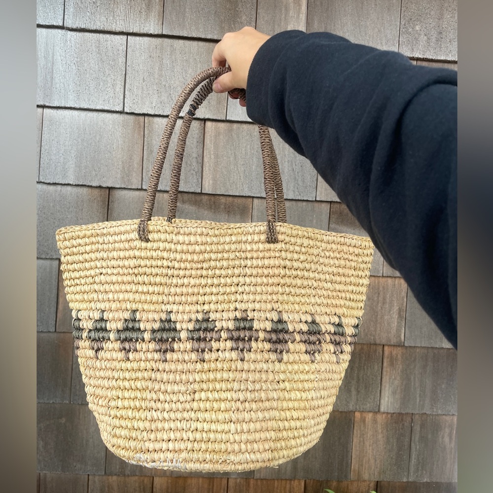 Sensi Studio Straw Tote